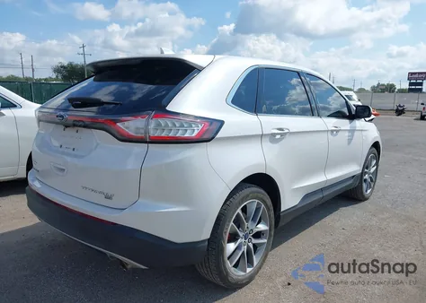 2016 Ford Edge Titanium z USA, uszkodzony, nr VIN 2FMPK4K81GBC66411